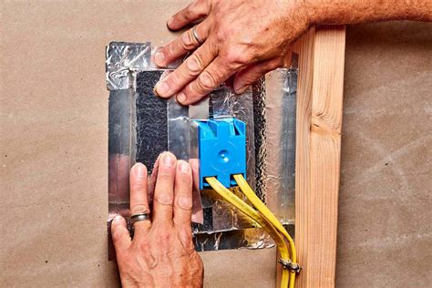 electrical box sealant|how to insulate electrical boxes.